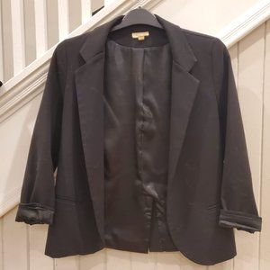 silence + noise Black Blazer - Size Small